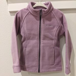 Fleece Columbia sweater size 4t